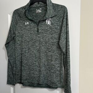 Under Armour Heathered Green Pullover